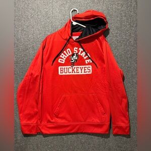 Ohio State Buckeyes Hoodie mens XL red Varsity Authentic Apparel stitched fleece